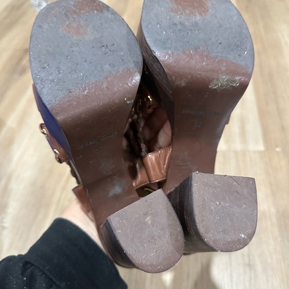 See by Chloe Helen platfo sandals good condition sz 6 1/2 - Picture 7 of 11